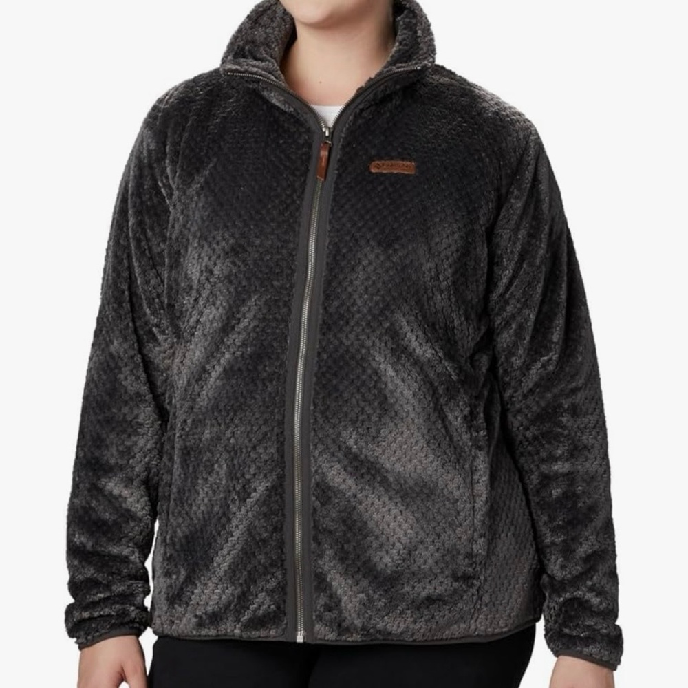 Columbia | Women’s Fire Side Ii Sherpa Full Zip | Size XL | Dark Gray
